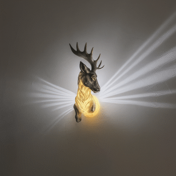 High Elk Wall Light