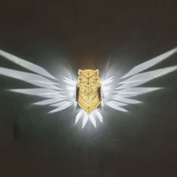 Great Owl Wall Light