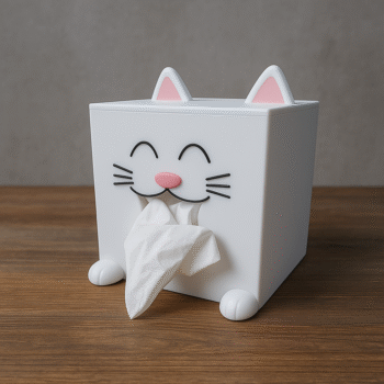 Cat Tissue Box