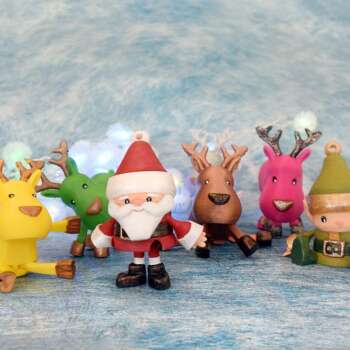 Articulated Christmas Toys