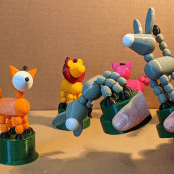Collapsing Animal Toys